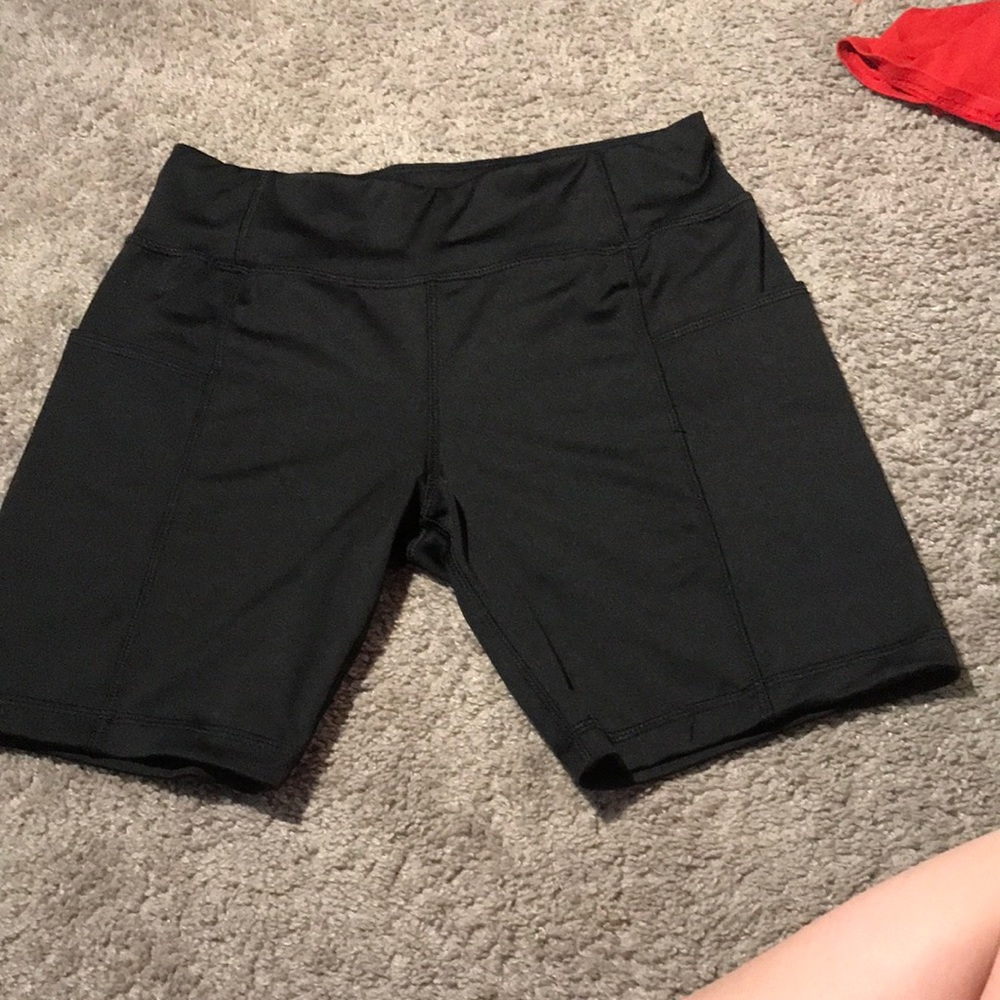 New athletic spandex type shorts